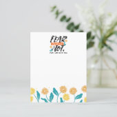 イザヤ語ではない恐怖の聖句の感動的デザイン (スタンド正面)