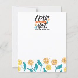 イザヤ語ではない恐怖の聖句の感動的デザイン