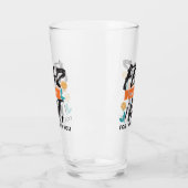 イザヤ語ではない恐怖の聖句の感動的デザイン タンブラーグラス (左)