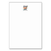 イザヤ語ではない恐怖の聖句の感動的デザイン テーブルナンバー (裏面)