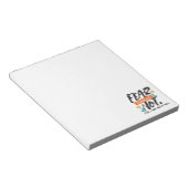 イザヤ語ではない恐怖の聖句の感動的デザイン ノートパッド (アングル)