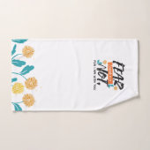 イザヤ語ではない恐怖の聖句の感動的デザイン ハンドタオル (ハンドタオル)