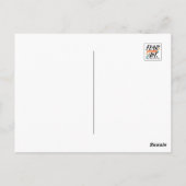 イザヤ語ではない恐怖の聖句の感動的デザイン ポストカード (裏面)