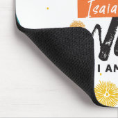 イザヤ語ではない恐怖の聖句の感動的デザイン マウスパッド (コーナー)