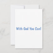 イザヤ10:1 KJVバイブル聖句Pic Flat Greeting Card カード (裏面)