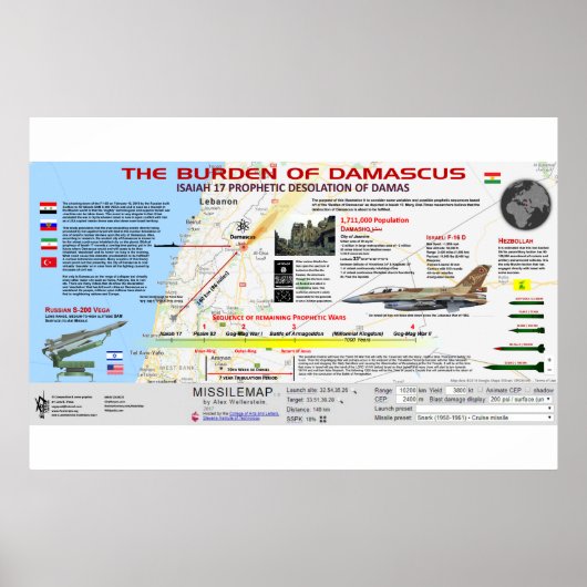 イザヤ17ダマスカス2の破壊 ポスター (正面)