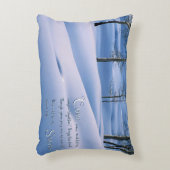 イザヤ1:18 感動的 アクセントクッション (正面(垂直))