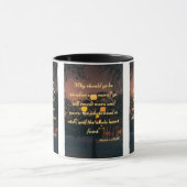 イザヤ1:5 KJVバイブル聖なる書物、 経典Pic 2-Tone Mug マグカップ (中央)