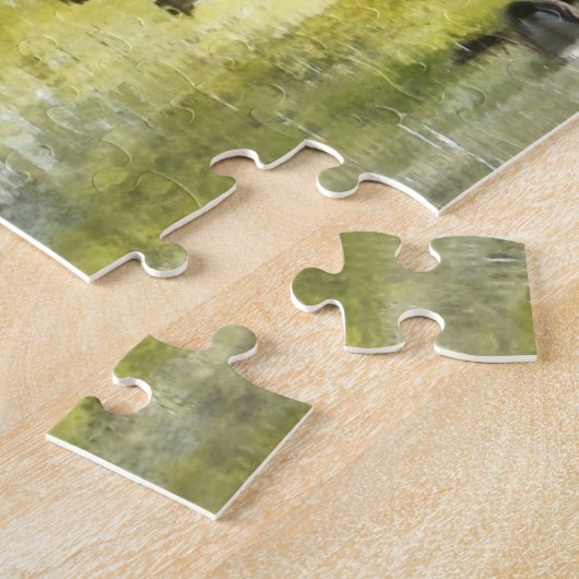 イザヤ26-3あなたは保彼を完全に平和にする ジグソーパズル (側面)