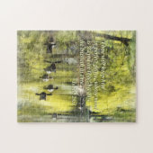 イザヤ26-3あなたは保彼を完全に平和にする ジグソーパズル (横)