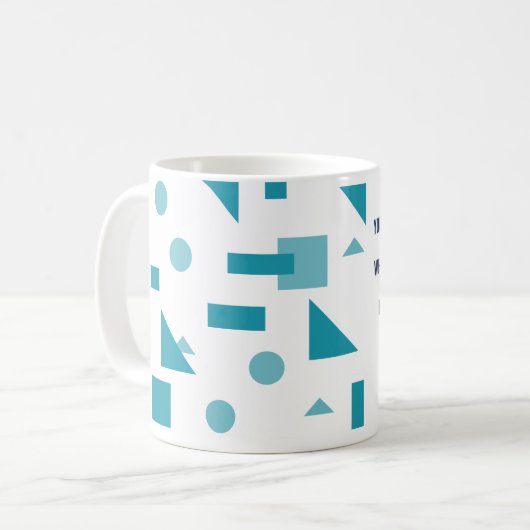 イザヤ26:3マグ コーヒーマグカップ (正面左)