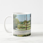 イザヤ26:3 – コーヒーマグ コーヒーマグカップ (左)