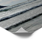 イザヤ30:15静けさと自信は ポスター (角)