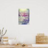 イザヤ32:18ポスター ポスター (キッチン)