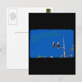 イザヤ40時31分黒番 ポストカード (正面/裏面)