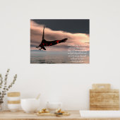 イザヤ40聖句ポスター ポスター (キッチン)