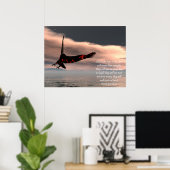 イザヤ40聖句ポスター ポスター (ホームオフィス)