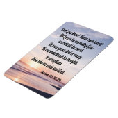 イザヤ40:28-29 マグネット (左側)