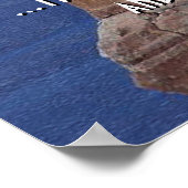 イザヤ40:31イーグル聖なる書物、 経典ポスタープリント ポスター (角)