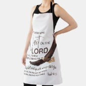 イザヤ40:31主の上に待つ者たちの聖なる書物、 経典 エプロン (インサイチュ)