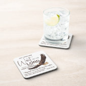 イザヤ40:31主の上に待つ者たちの聖なる書物、 経典 コースター (右側)