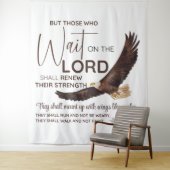 イザヤ40:31主の上に待つ者たちの聖なる書物、 経典 タペストリー (インサイチュ)