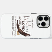 イザヤ40:31主の上に待つ者たちの聖なる書物、 経典 Case-Mate iPhoneケース (裏面 (横))