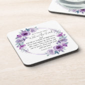 イザヤ40:31主の上に待つ者フローラ コースター (左側)