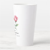 イザヤ40:31主の花を待つもの カフェラテマグ (正面)