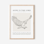 イザヤ40:31主の願い ポスター