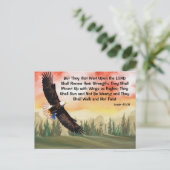 イザヤ40:31山上イーグルウィングス ポストカード (スタンド正面)