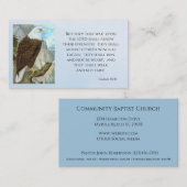 イザヤ40:31教会の名刺 名刺 (正面/裏面)