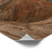 イザヤ40:31聖なる書物、 経典プリント ポスター (角)