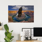 イザヤ40:31聖なる書物、 経典プリント ポスター (ホームオフィス)