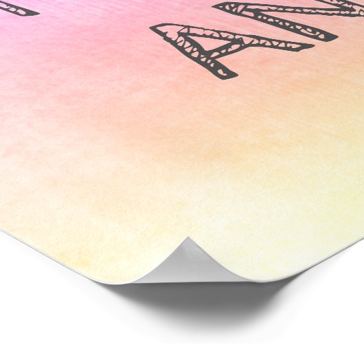 イザヤ40:31、キリスト教のポスター ポスター (角)