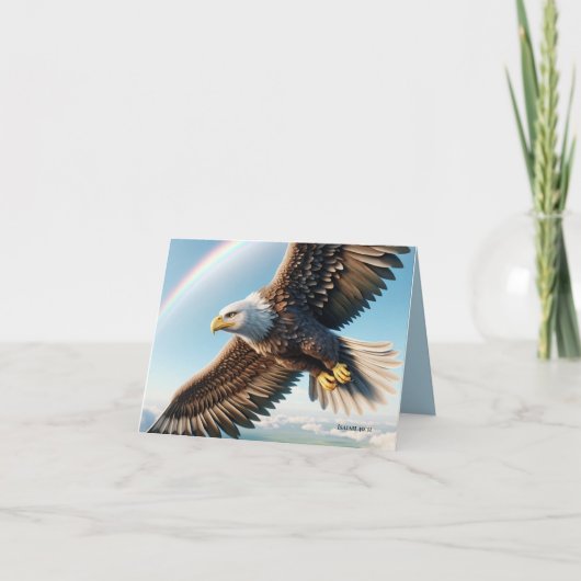 イザヤ40:31 ノートカード (正面)