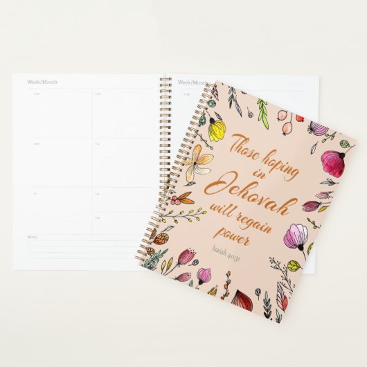 イザヤ40:31  プランナー手帳 (ディスプレー)