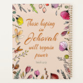 イザヤ40:31  プランナー手帳 (裏面)