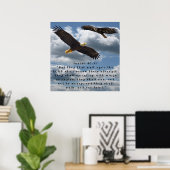 イザヤ40:31 ポスター (ホームオフィス)