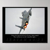 イザヤ40:31 ポスター (正面)