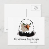 イザヤ40 31 ポストカード (正面/裏面)