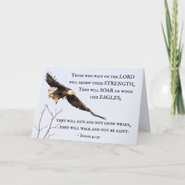 イザヤ40:31 主を待ち望む者たち、聖書 カード