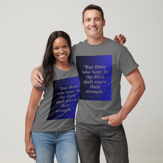 イザヤ40:31 000555 Tシャツ (ユニセックス)