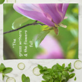 イザヤ40:8キッチンタオル キッチンタオル (折り畳み)