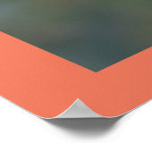 イザヤ40:8ポスター(アラバマ・サンセット・ブーゲンビリア) ポスター (角)