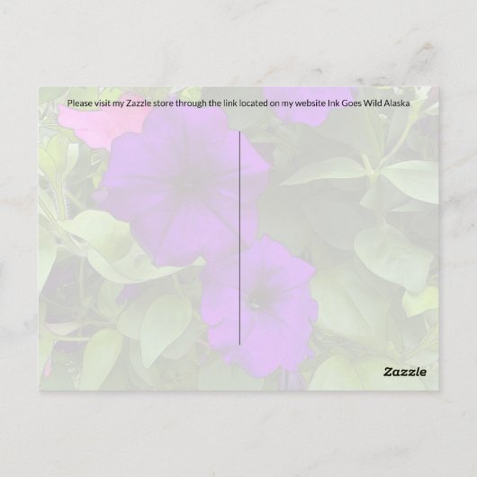 イザヤ40:8 – はがき (裏面)