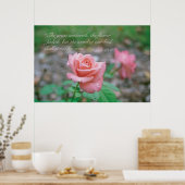 イザヤ40:8 ポスター (キッチン)