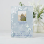 イザヤ41時10分聖なる書物、 経典葬感謝してい感謝していカスタム式 サンキューカード (スタンド正面)