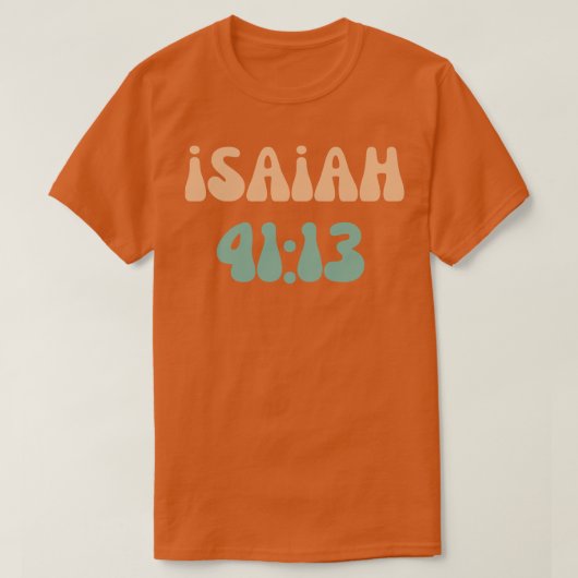 イザヤ4113 Tシャツ (デザイン正面)