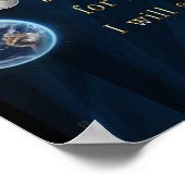 イザヤ41:10聖なる書物、 経典ポスター ポスター (角)